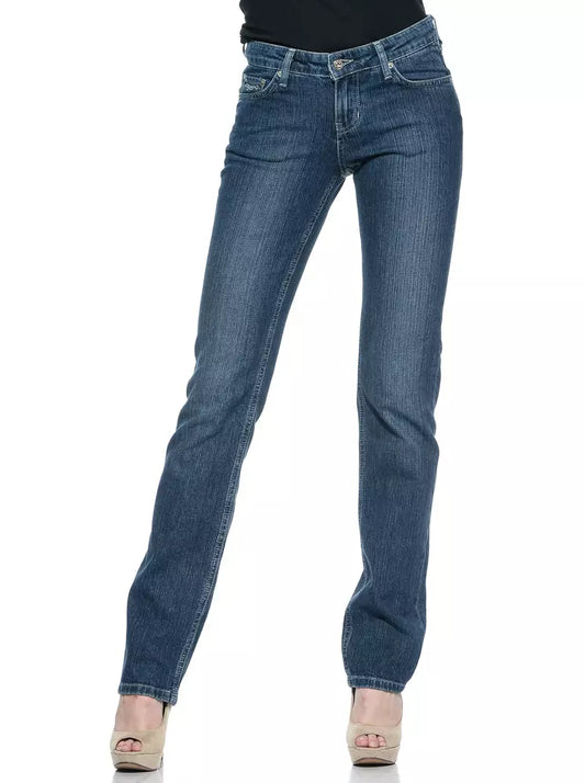  - Blue Cotton Women Jeans