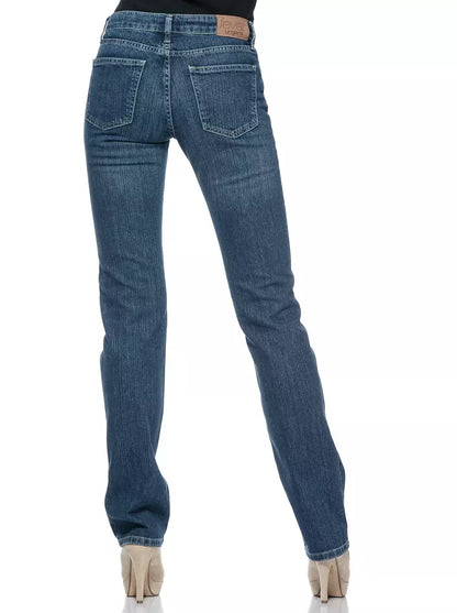  - Blue Cotton Women Jeans