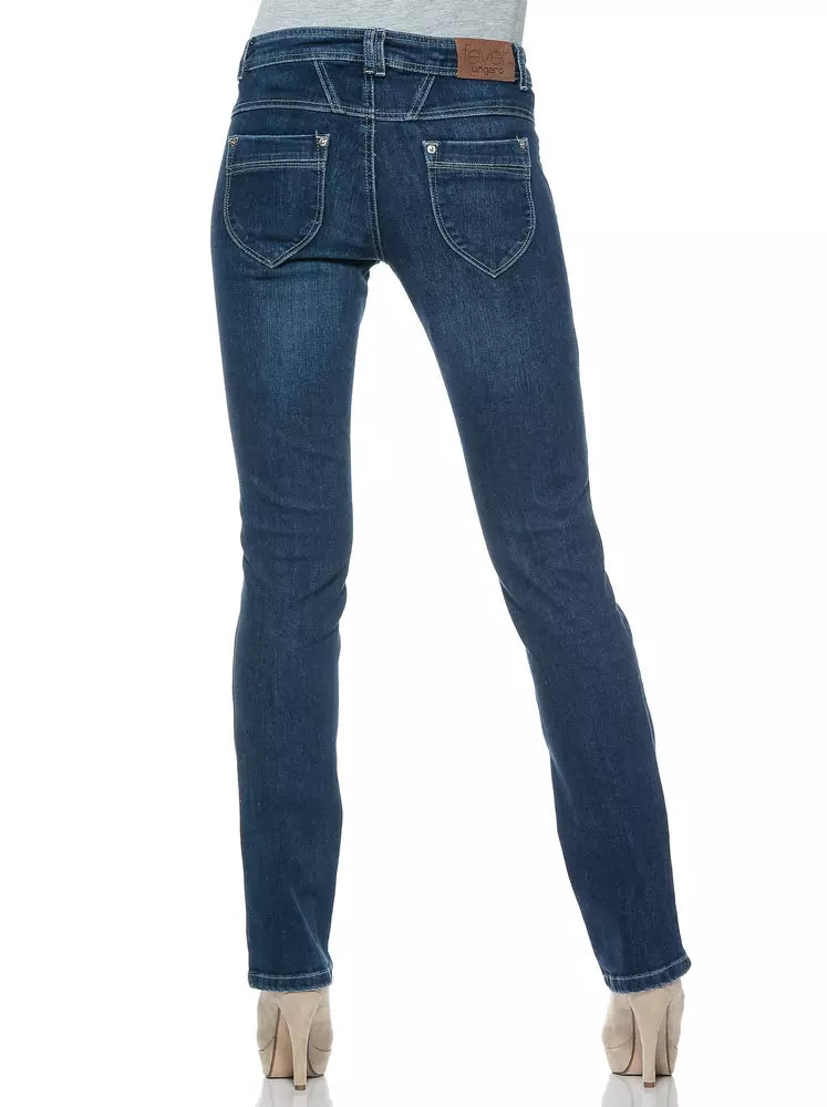  - Blue Cotton Women Jeans