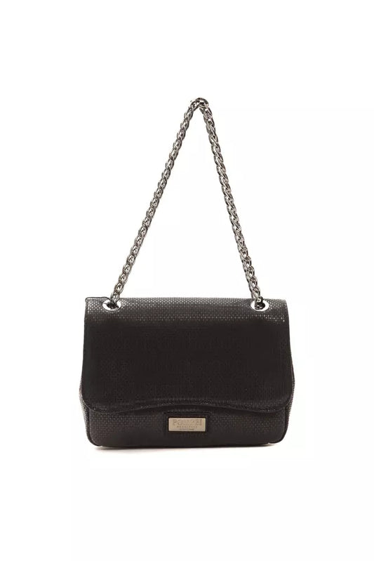  - Black Leather Women Crossbody Bag