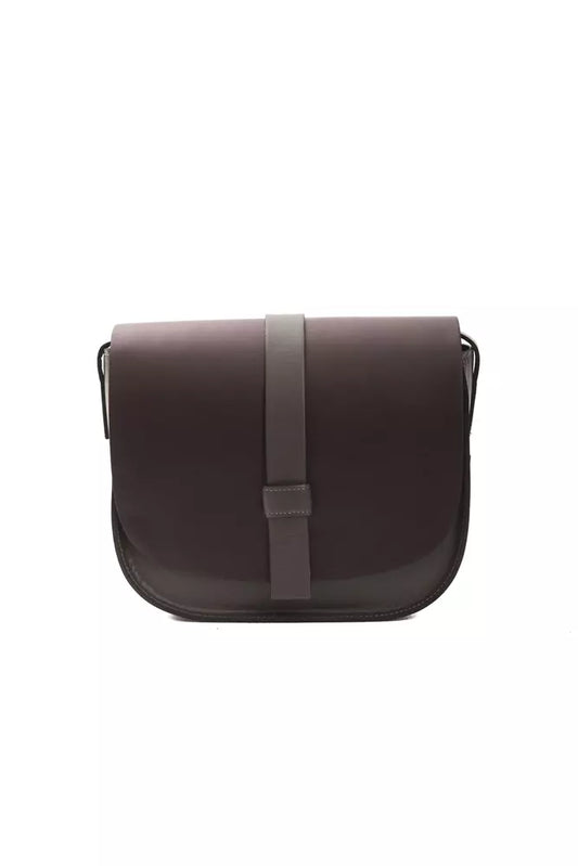  - Burgundy Leather Women Crossbody