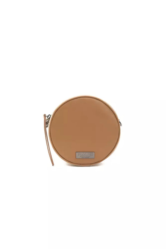  - Brown Leather Women Crossbody