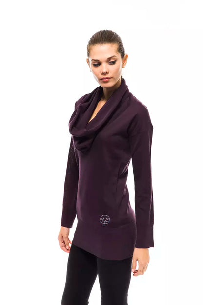  - Purple Wool Women Sweater