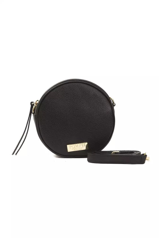  - Black Leather Women Crossbody Bag