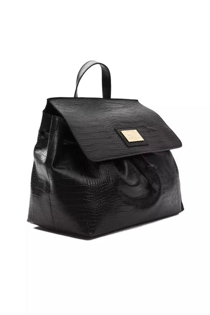  - Black Leather Women Handbag