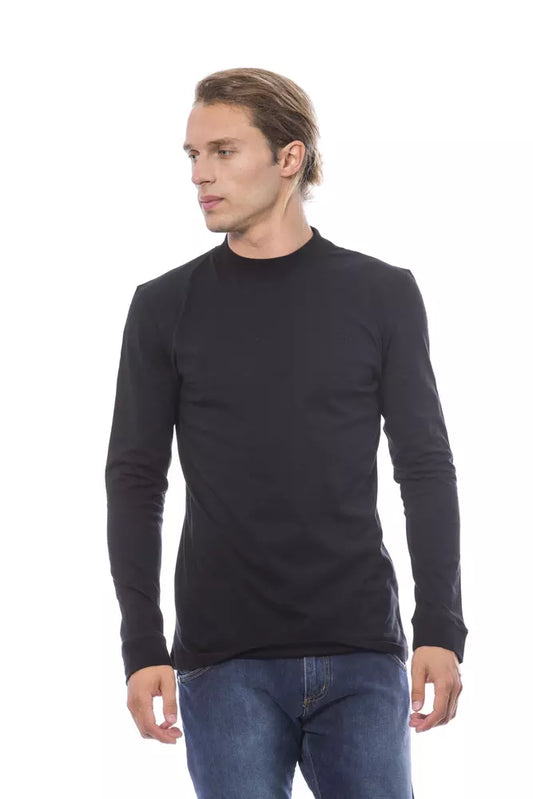- Black Cotton Men Sweater