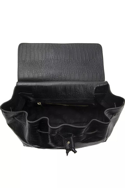  - Black Leather Women Handbag