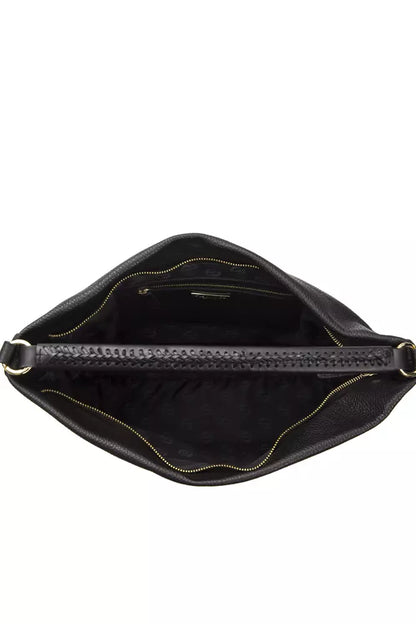  - Black Leather Women Shoulder Bag