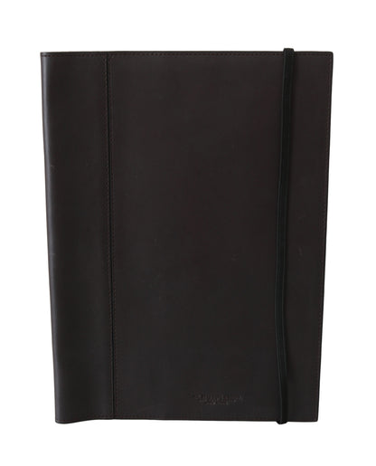  - Elegant Leather Passport Wallet - Sleek Travel Essential