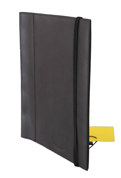  - Elegant Leather Passport Wallet - Sleek Travel Essential