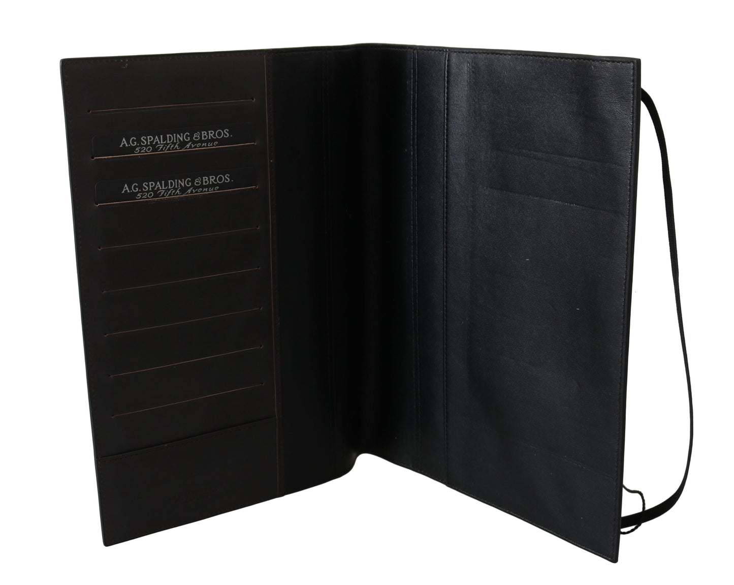  - Elegant Leather Passport Wallet - Sleek Travel Essential