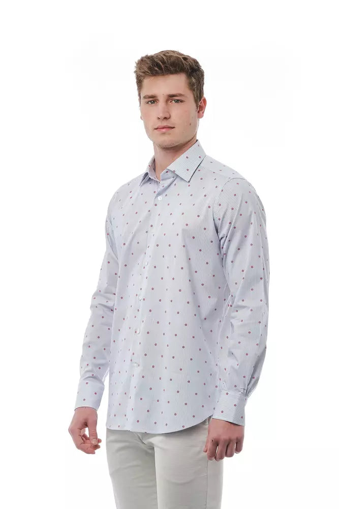  - Multicolor Cotton Men Shirt