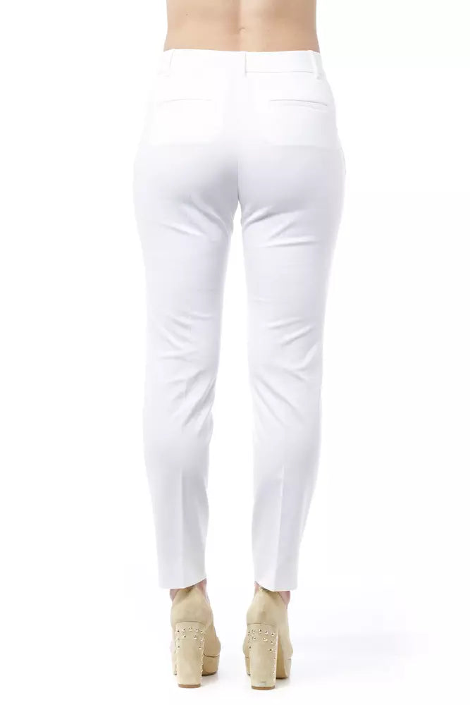  - Chic High Waist Cigarette Leg Trousers