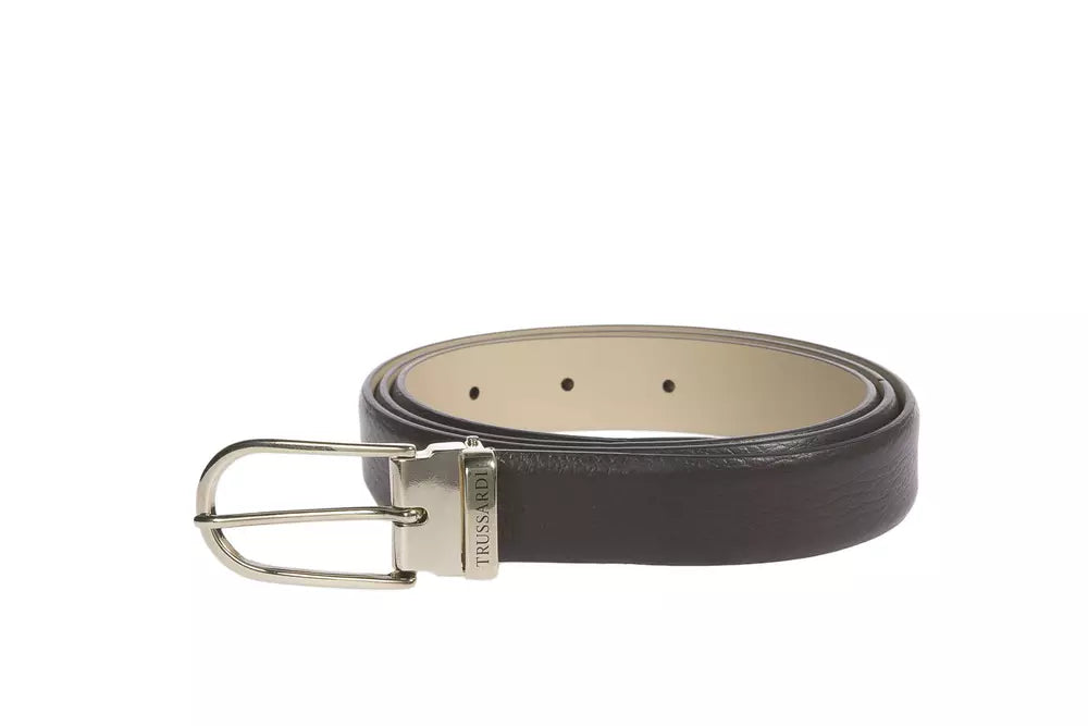  - Brown Leather Women Belt