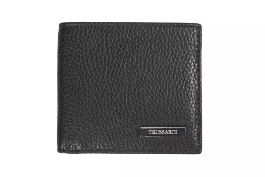  - Black Leather Men Wallet