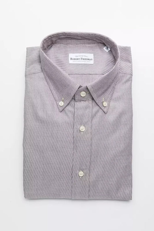 - Beige Cotton Men Shirt