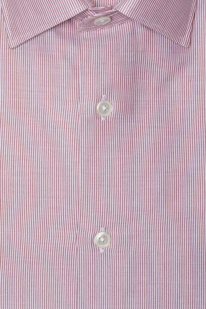  - Pink Cotton Men Shirt