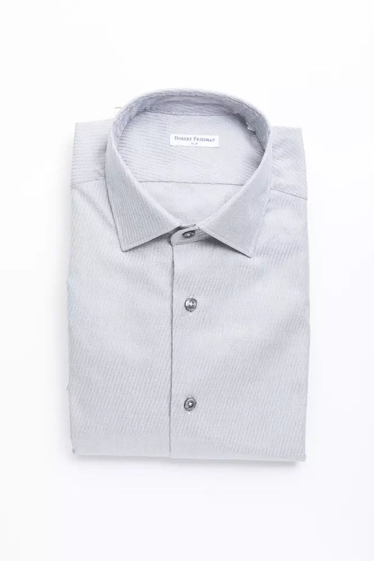 - Beige Cotton Men Shirt