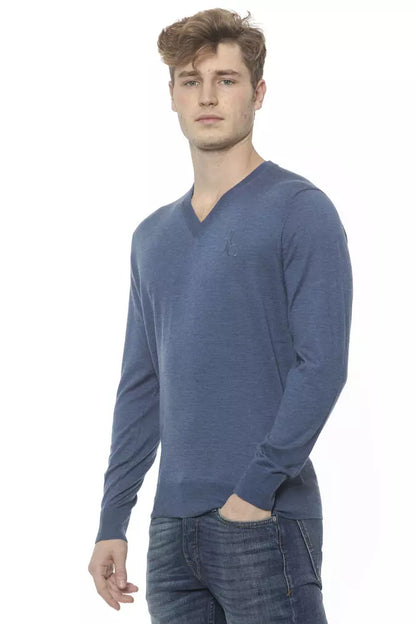  - Elegant Cashmere V-Neck Men's Sweater