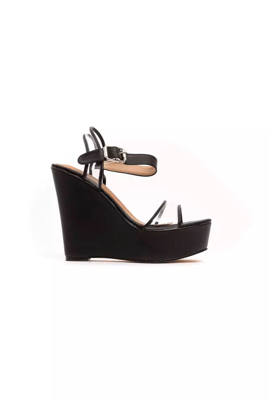  - Black Polyethylene Women Sandal