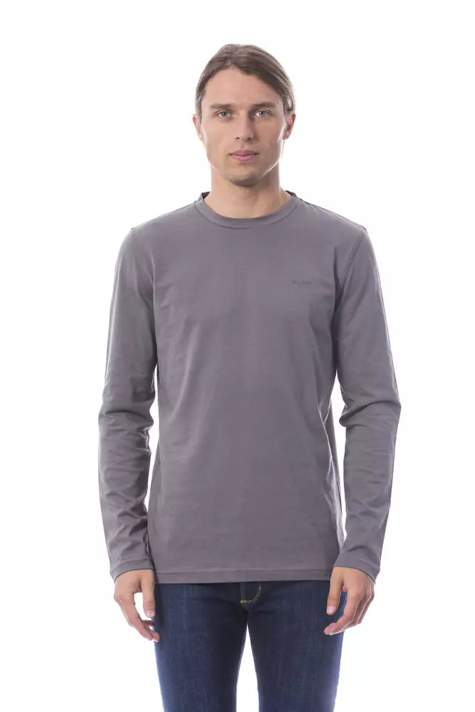  - Gray Cotton Mens TShirt