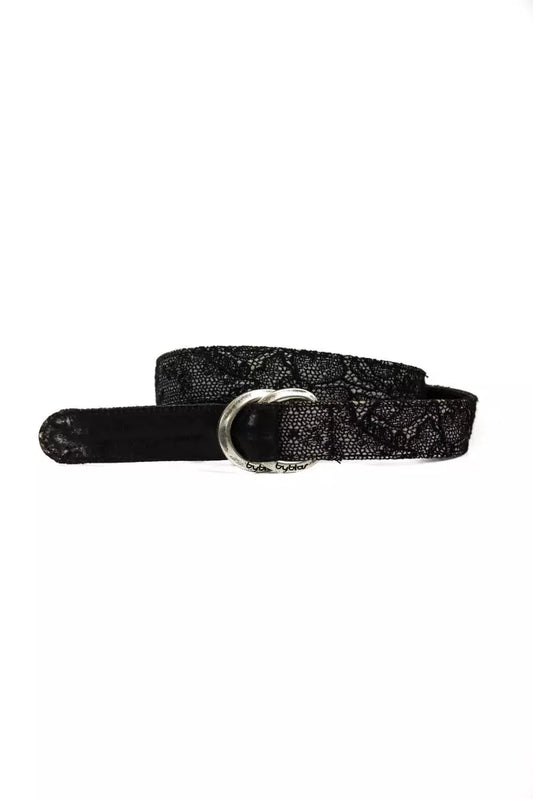  - Black Wool Women Belt