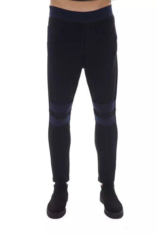 - Black Polyamide Men Pants