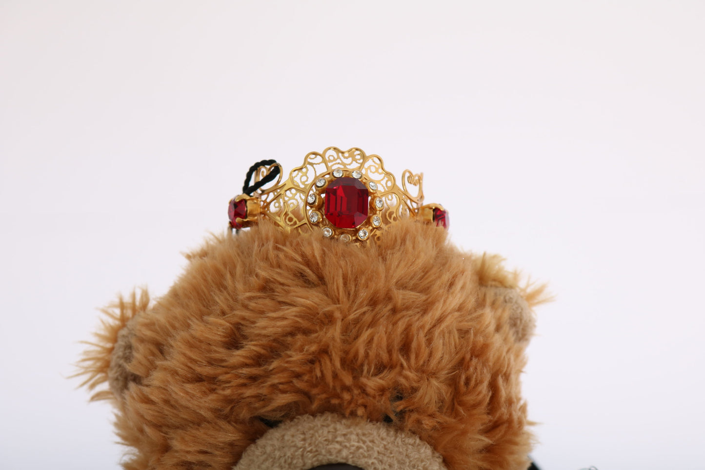  - Teddy Bear Crystal Crown Hair Band