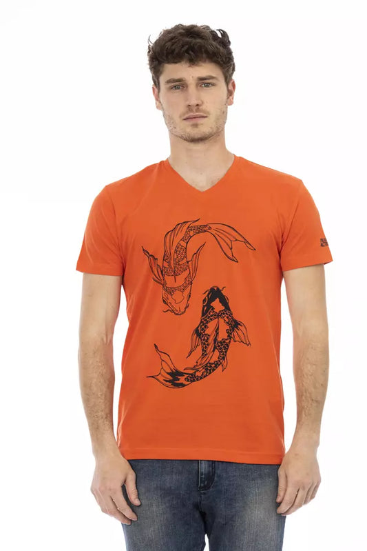 - Red Cotton Men TShirt