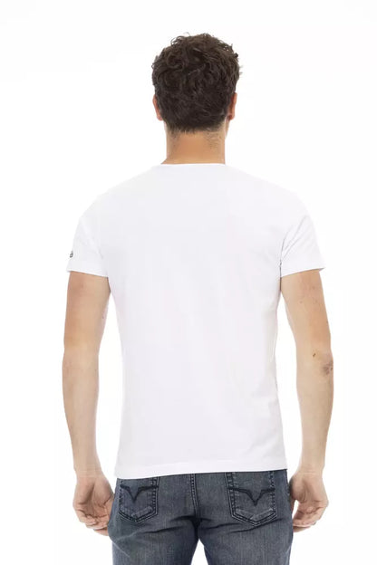  - White Cotton Men TShirt