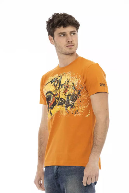  - Orange Cotton Mens TShirt