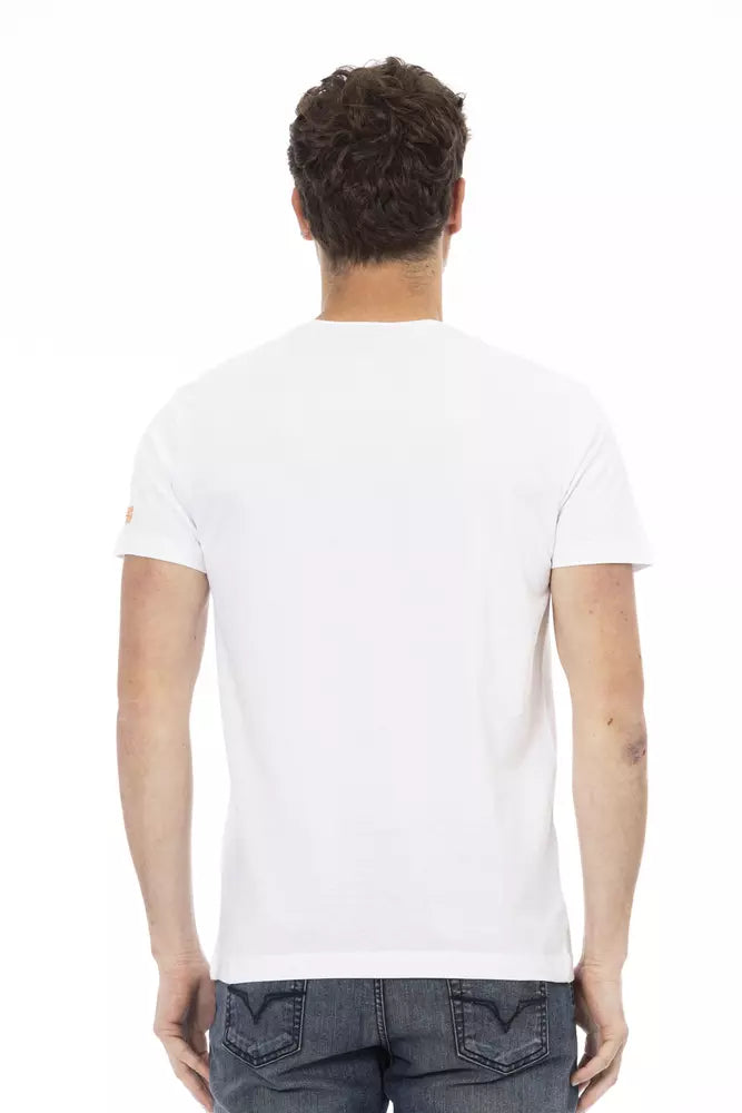  - White Cotton Men TShirt