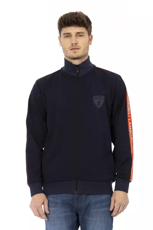 - Blue Polyester Men Sweater