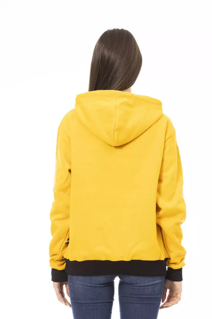  - Yellow Cotton Women Sweater