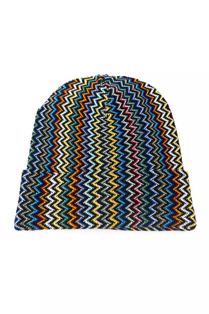  - Multicolor Wool Men Hat