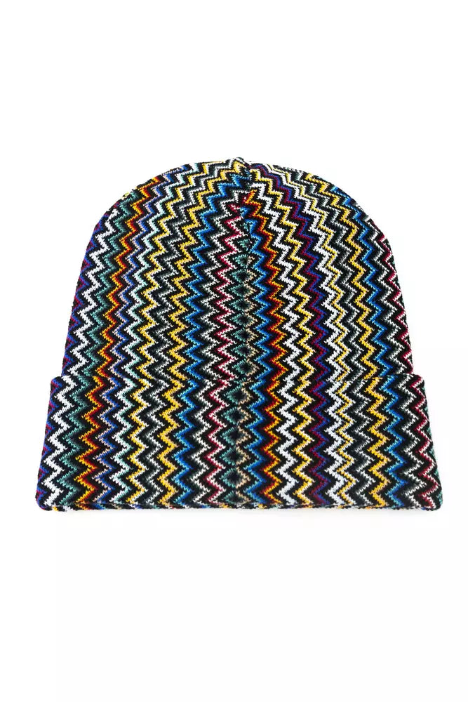  - Multicolor Wool Men Hat