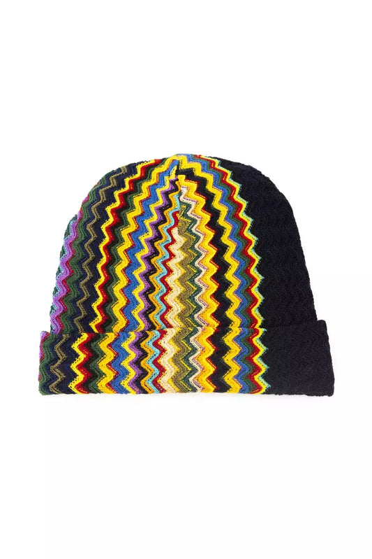  - Multicolor Wool Men Hat