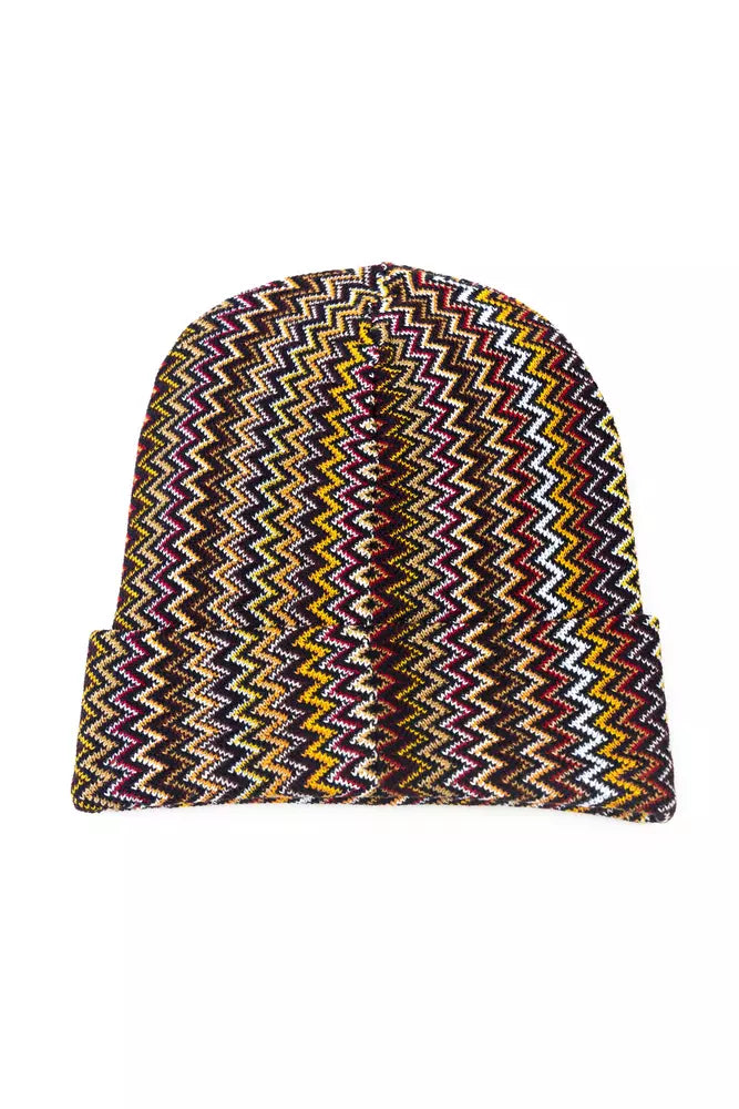  - Multicolor Wool Men Hat