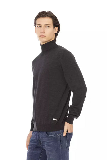  - Brown Fabric Men Sweater