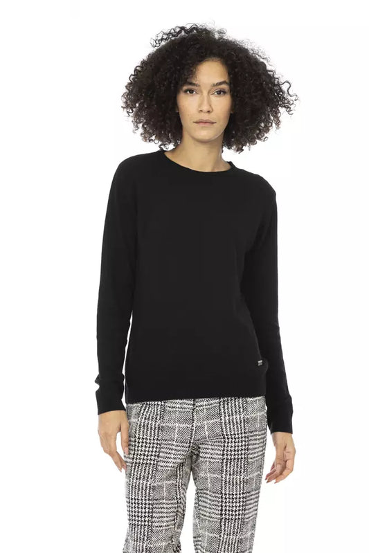  - Black Wool Women Sweater