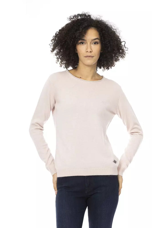  - Pink Wool Women Sweater