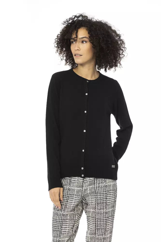  - Black Wool Women Sweater