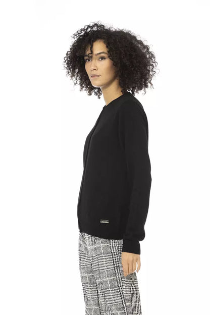  - Black Wool Women Sweater