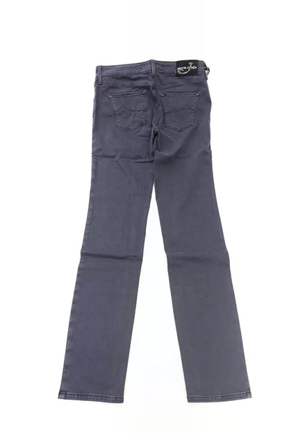  - Blue Cotton-Like Women's Jean