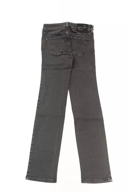  - Black Cotton Women's Jeans