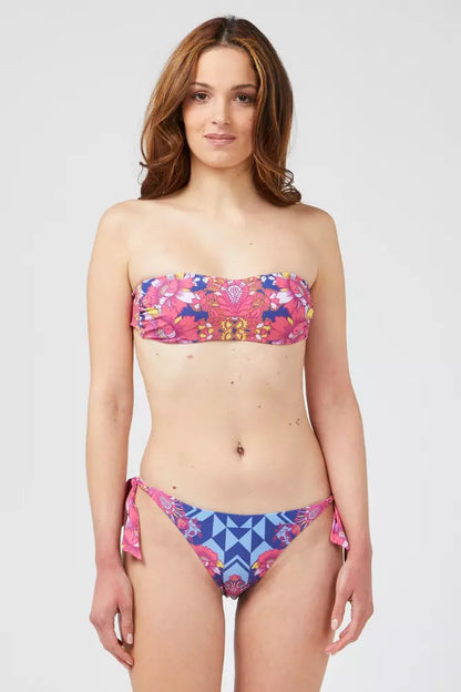 Fuchsia Polyester Women Bikini - The Luxe Alliance