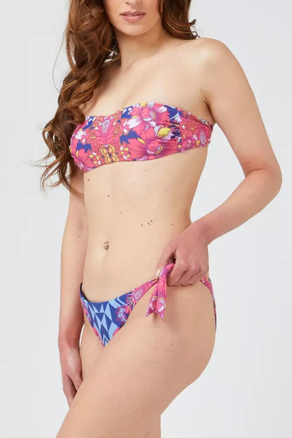 Fuchsia Polyester Women Bikini - The Luxe Alliance