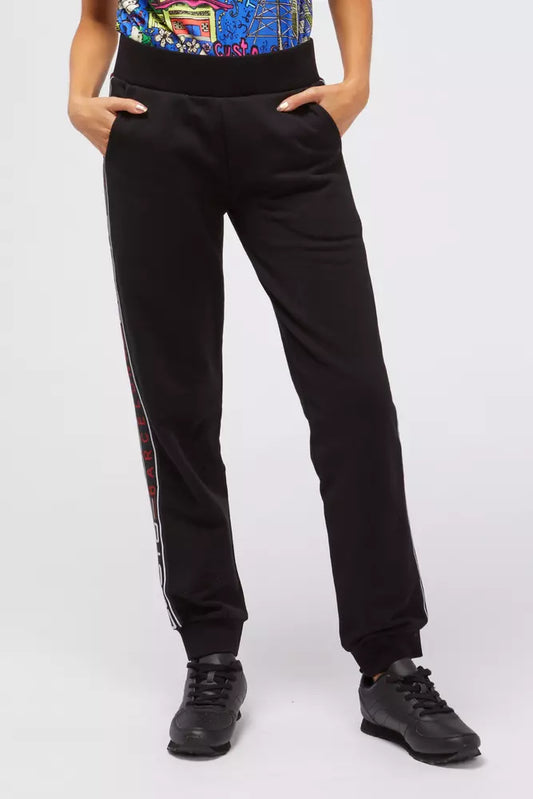  - Black Cotton Women Sweatpant