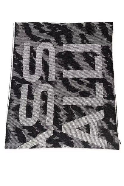  - Gray Wool Men Scarf