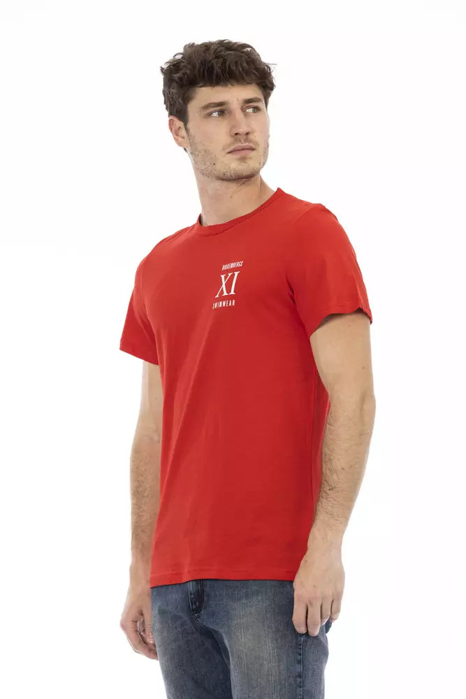  - Red Cotton Men T-Shirt